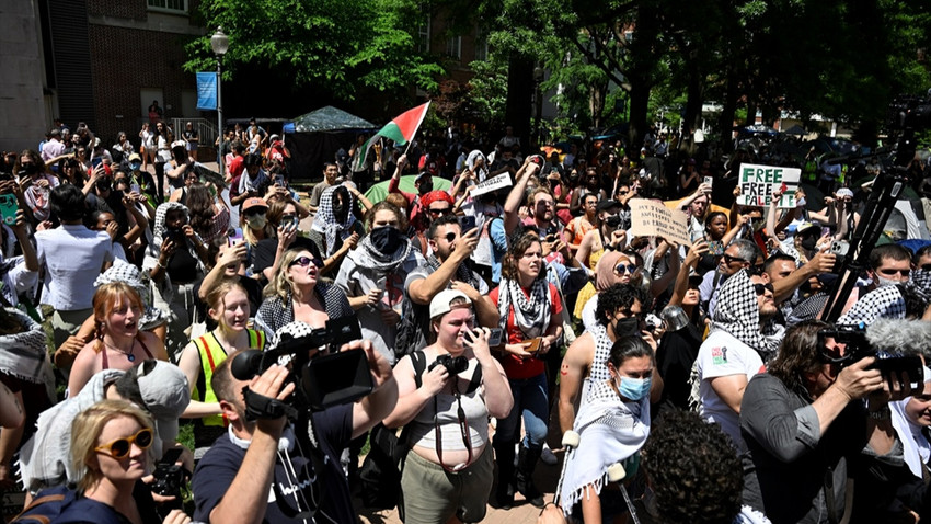 ABD'de üniversitelerdeki Filistin'e destek gösterilerinde 2 bin 500 kişi gözaltına alındı