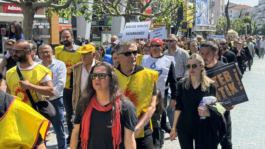 Eğitim sendikaları okul müdürünün öldürülmesini protesto etti