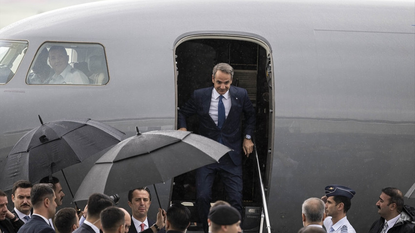 Yunanistan Başbakanı Miçotakis Ankara'ya geldi