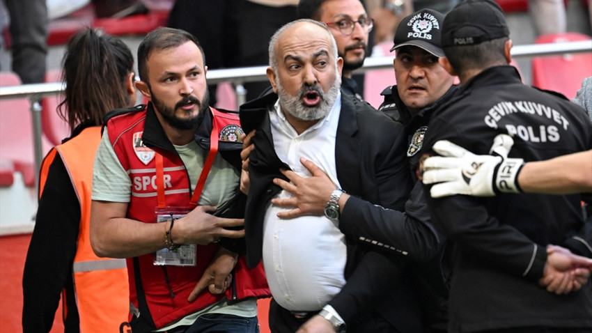 Kayserispor Başkanı Ali Çamlı: Hakeme niçin kırmızı kart gösterdiğini sormaya gidiyordum