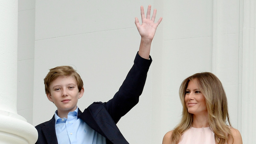 ‘Amerikan Sezar’ı Barron Trump’