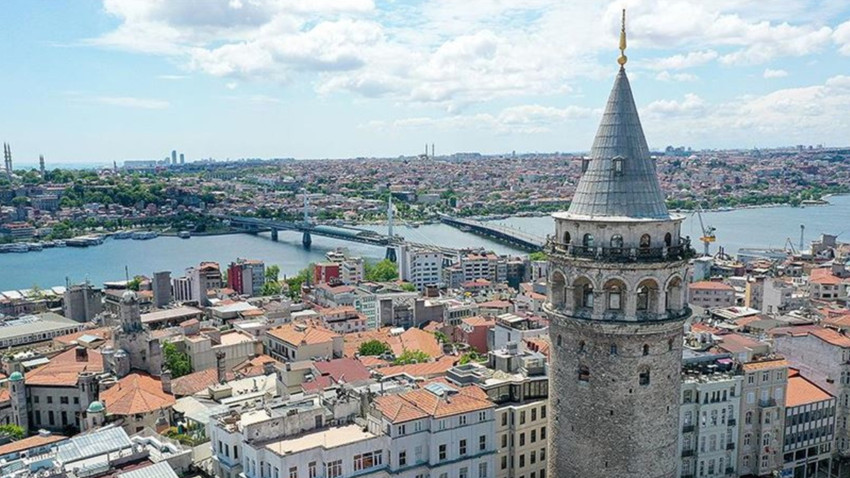 Galata Kulesi'nde yapım çalışması sona erdi, yarın ziyarete açılıyor