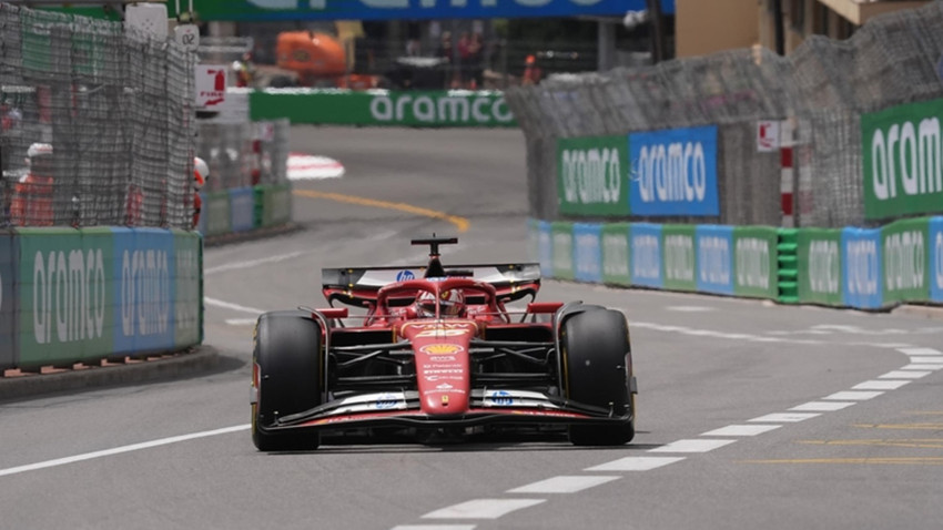 F1 Monako Grand Prix'sinde pole pozisyonu Leclerc'in oldu