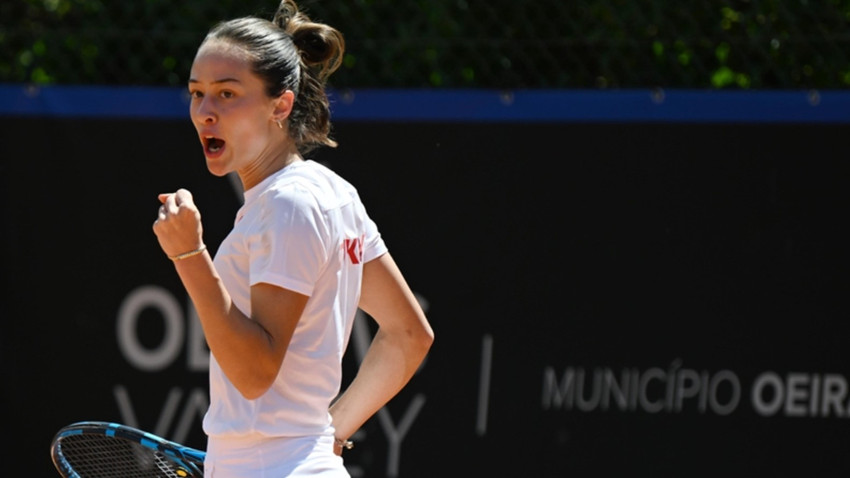 Milli tenisçi Zeynep Sönmez Roland Garros'a ilk turda veda etti