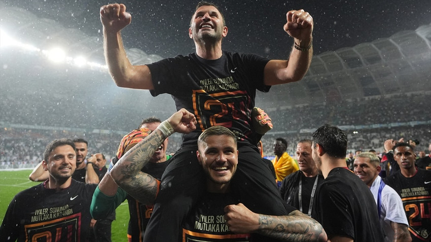 Trendyol Süper Lig'de şampiyon Galatasaray
