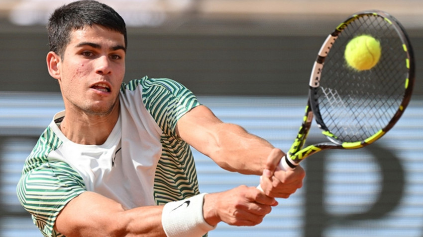 Fransa Açık'ta Alcaraz, Tsitsipas ve Dimitrov çeyrek finalde