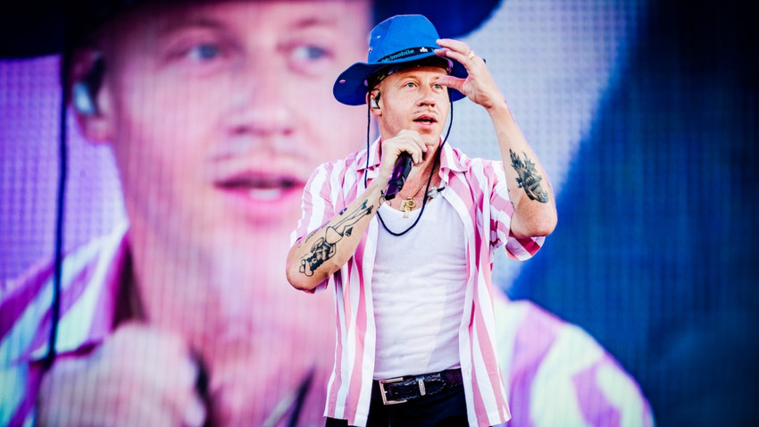 Macklemore, Almanya'daki konserinde Filistin'e destek verdi