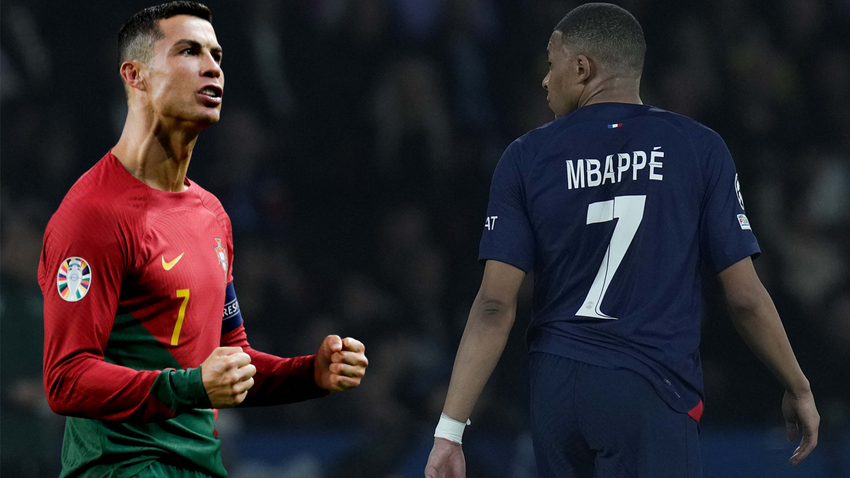 Ronaldo'dan Mbappe'ye destek