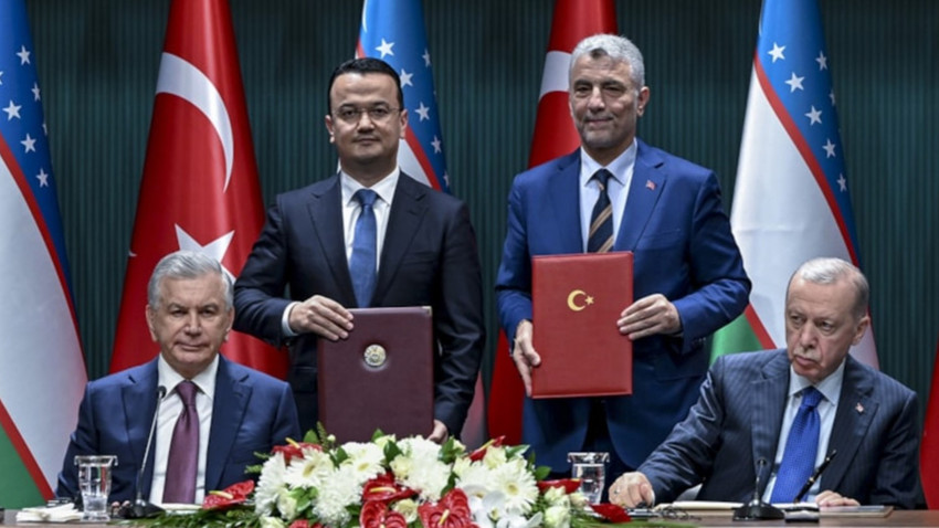 Türkiye ile Özbekistan arasında 18 anlaşma imzalandı