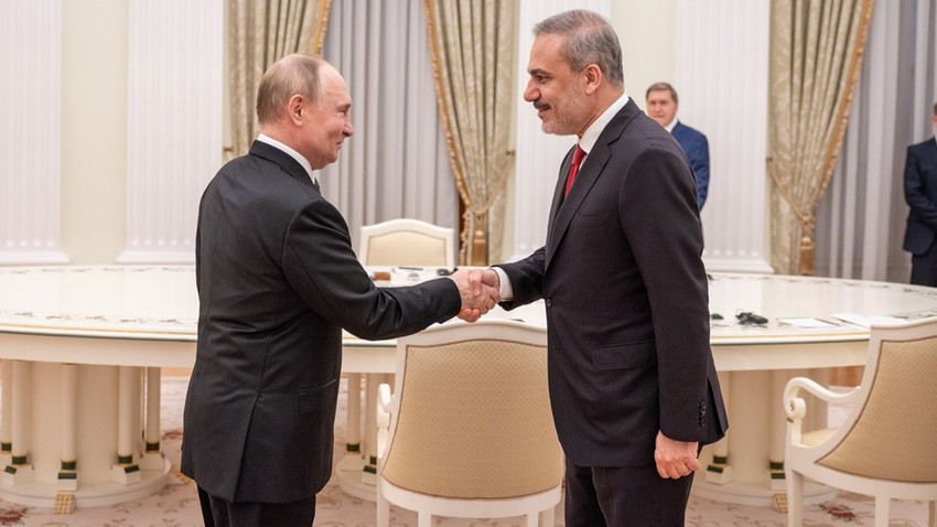 Hakan Fidan ile görüşen Putin: Türkiye’nin BRICS'e yönelik ilgisi memnuniyet verici