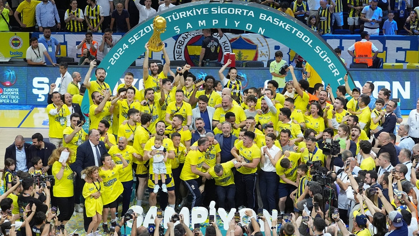 Basketbol Süper Ligi'nde şampiyon Fenerbahçe Beko