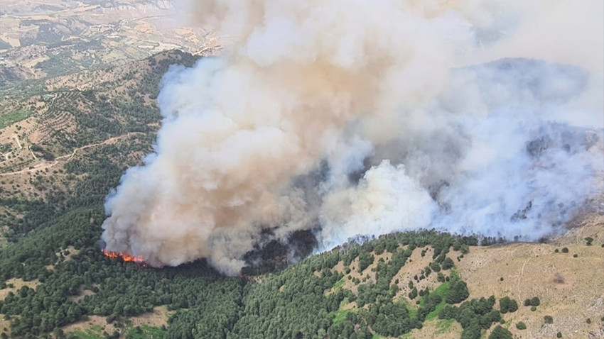 Denizli'de orman yangınları: Bir mahalle tedbir amaçlı boşaltıldı