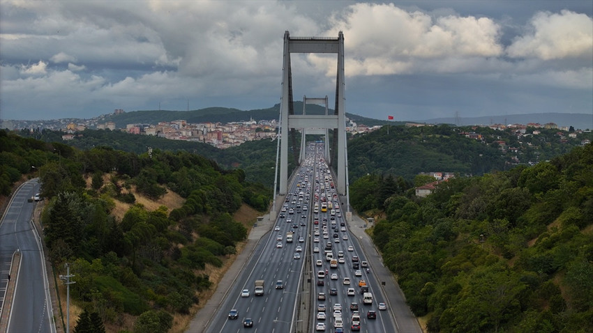 İstanbul'da bayram öncesi trafik yoğunluğu