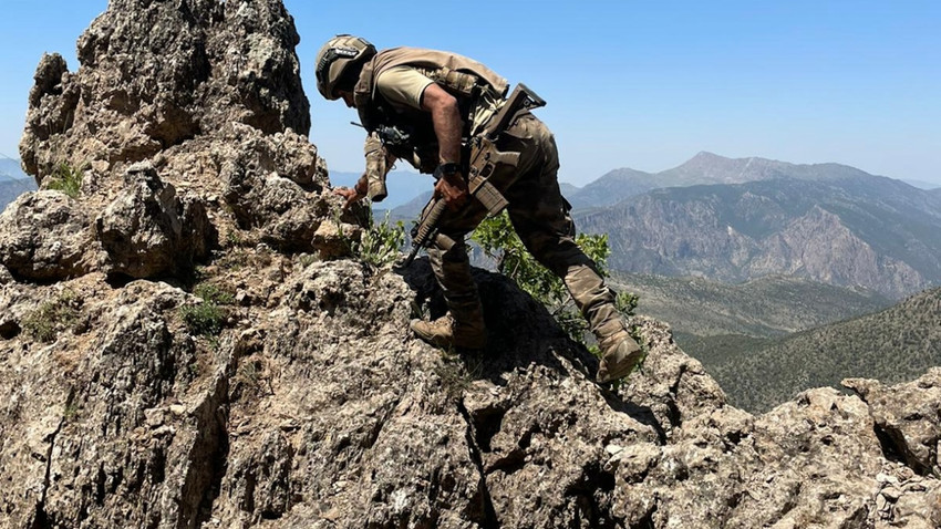 Mehmetçik, Irak’ın kuzeyindeki Pençe-Kilit Operasyonu bölgesinde (Arşiv)