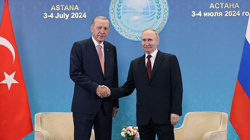 Astana'da Erdoğan-Putin zirvesi: Suriye için işbirliğine hazırız