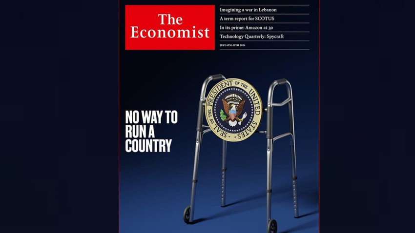 The Economist’ten Biden için çok ağır bir kapak