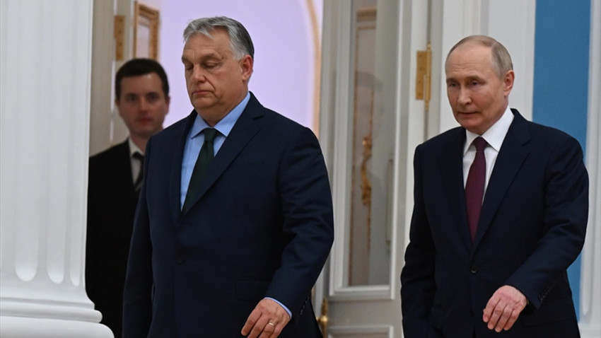 Kremlin'de Putin'le görüşen Orban: Üç konudaki görüşünü duymak istedim ve duydum