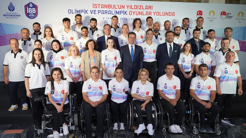 İmamoğlu: Kadın-erkek eşitliğiyle sporcu katılımını Paris’e yollamanın gururunu yaşıyoruz