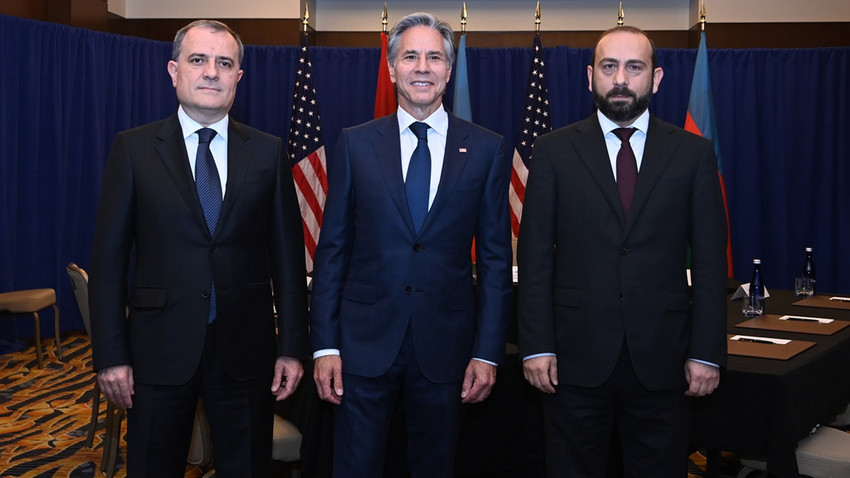 ABD, Azerbaycan ve Ermenistan dışişleri bakanları Washington'da görüştü