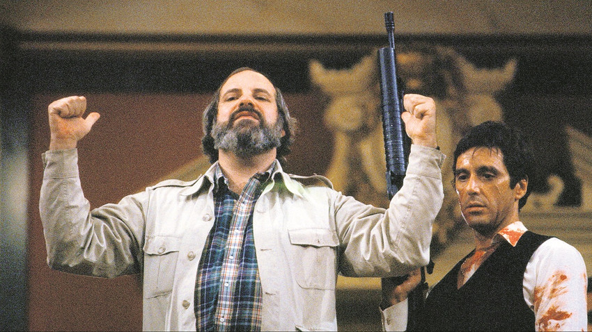 De Palma ve ‘Scarface’ Al Pacino.