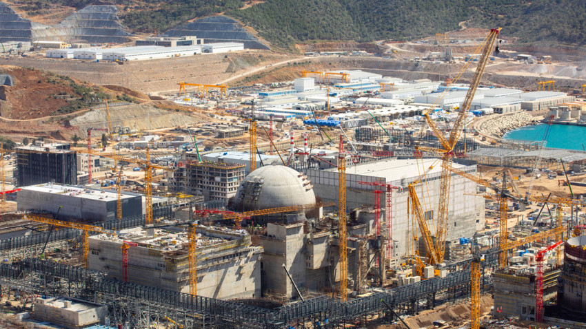 Akkuyu Nükleer Güç Santrali. 2 Mayıs 2024