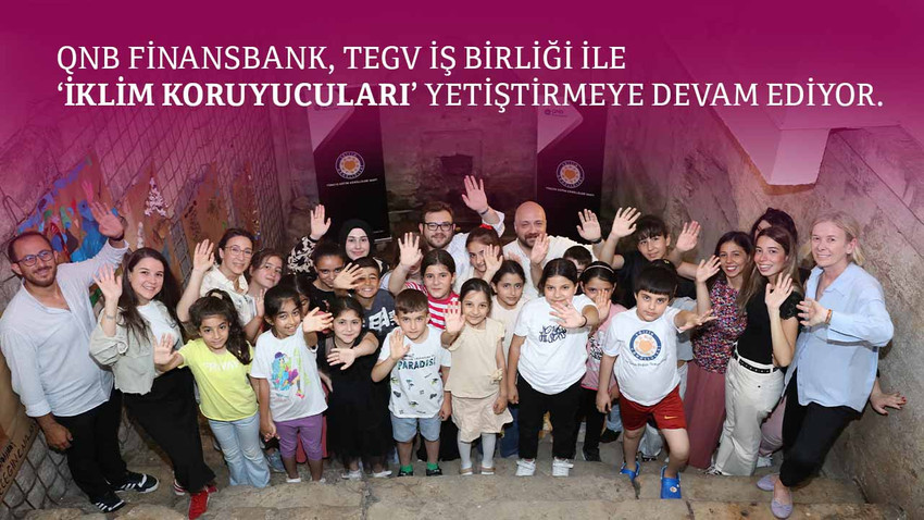 QNB Finansbank ve TEGV İklim İçin El Ele
