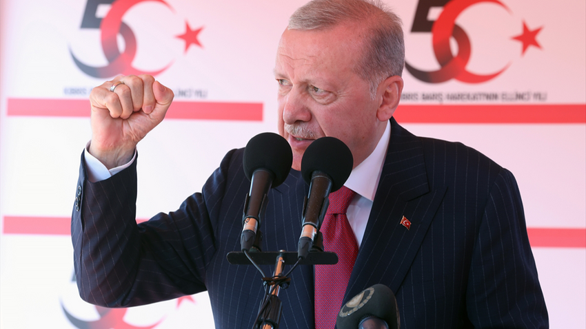 Erdoğan: Kıbrıs'ta kalıcı barışı ve çözümü sağlamaya hazırız