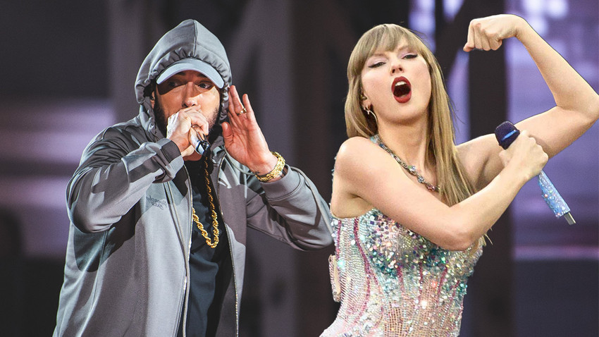 Eminem Taylor Swift’in tarihi saltanatını bitirdi