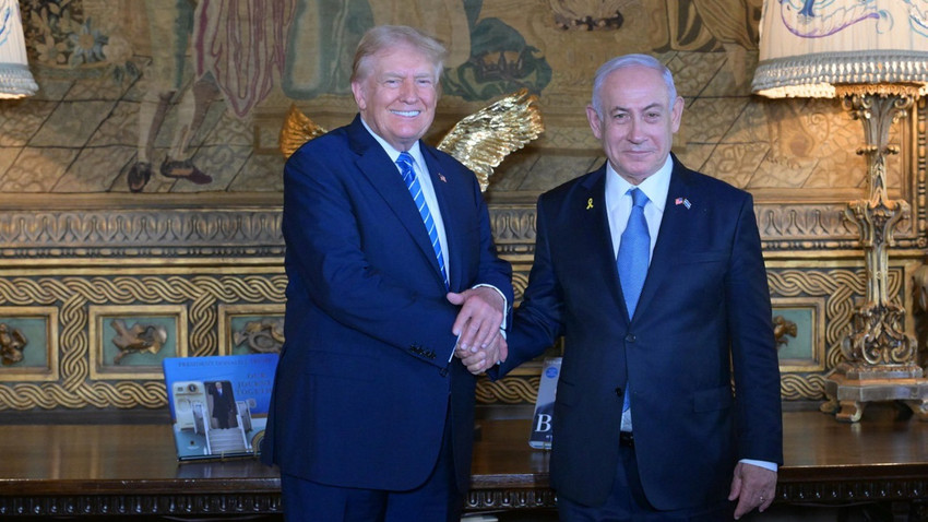 Trump, Netanyahu ile görüşmesinde Biden ve Harris'e yüklendi