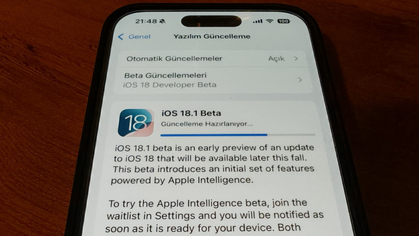 iOS 18.1 Beta yayında: Apple Intelligence ile yapay zeka özellikleri iPhone'lara geldi