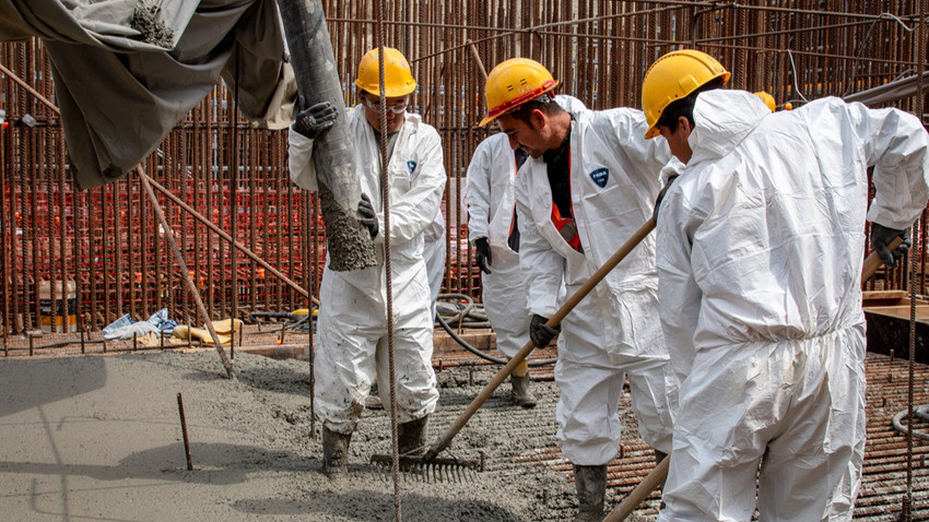 Akkuyu NGS’nin 3'üncü güç ünitesinde betonlama işlemi tamamlandı