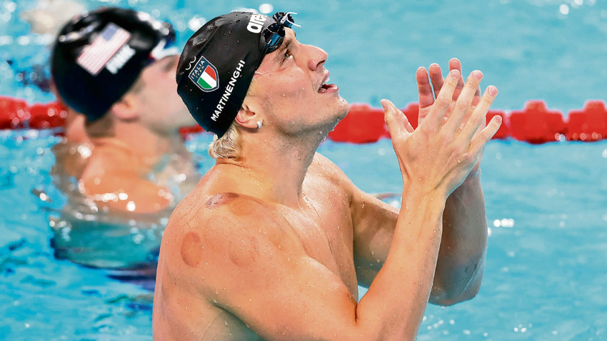 Erkekler kurbağalama 100 metre şampiyonu Nicolò Martinenghi 59.03 saniyelik derecesiyle Tokyo Olimpiyat Oyunları’nda sekizinci olabilirdi- Getty Images / LIntao Zhang