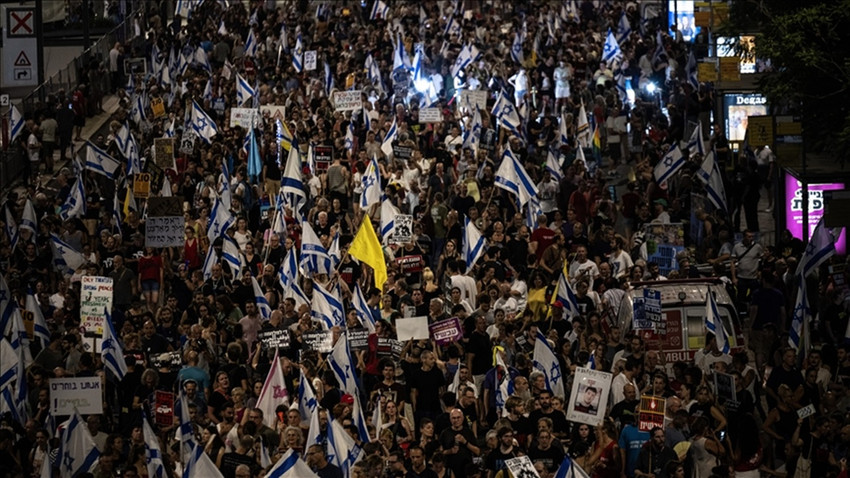 Tel Aviv'deki cumartesi protestoları bu hafta yapılmayacak