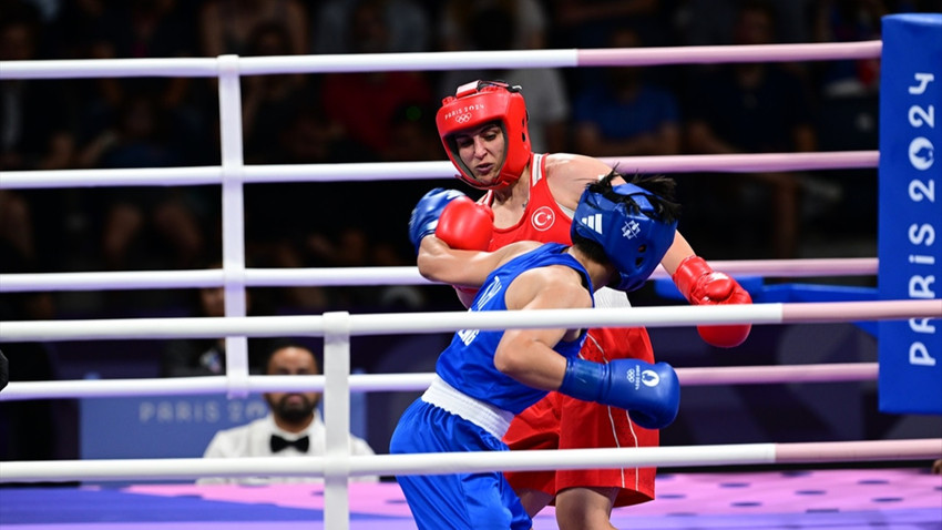 Busenaz Sürmeneli Paris 2024'e çeyrek finalde veda etti