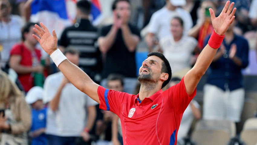 Olimpiyat Oyunları'nda tarihe geçen Novak Djokovic altın madalyanın sahibi oldu