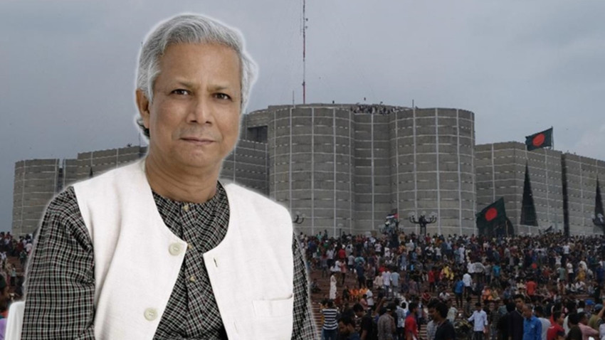 Bangladeş'te Muhammed Yunus geçici hükümet başkanı olarak göreve başladı