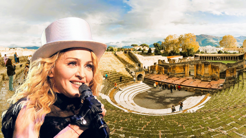 Madonna 66. yaş gününü Pompeii kalıntılarında kutlayacak: 30 bin euro'luk rezervasyon