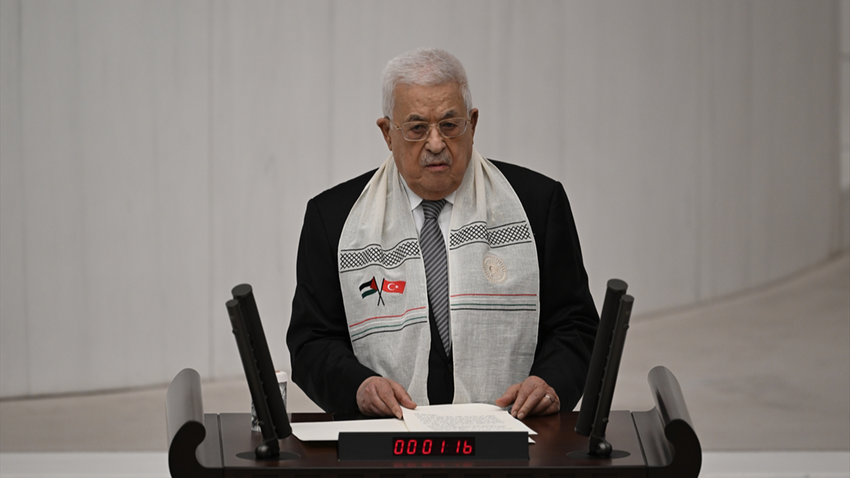 Abbas, TBMM'de konuştu: Tüm kardeşlerimle Gazze'ye gideceğim