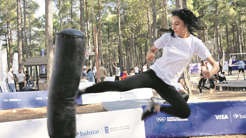 Kahramanmaraş’taki spor şenliği