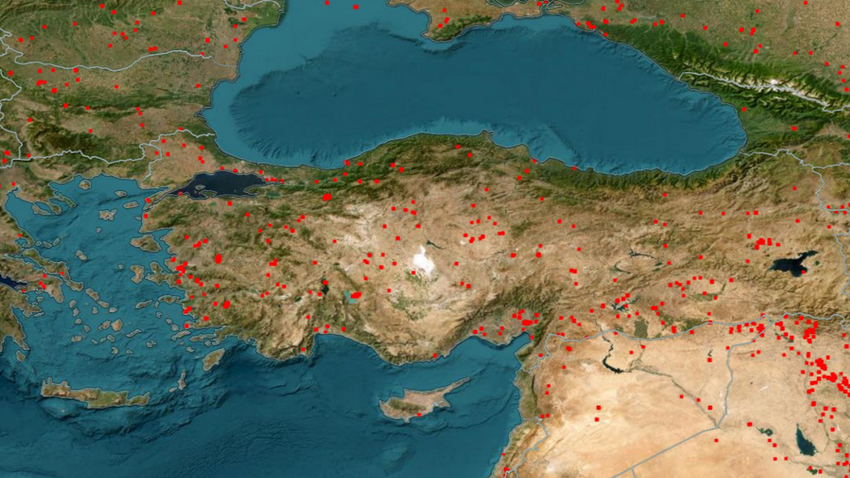 NASA verilerine göre İzmir Manisa ve Bolu’da 5 bin 19 hektar alan yangından etkilendi