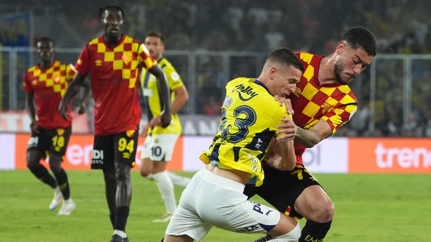 Göztepe karşısında 2-0'ı koruyamadı: Fenerbahçe İzmir'den 1 puanla dönüyor