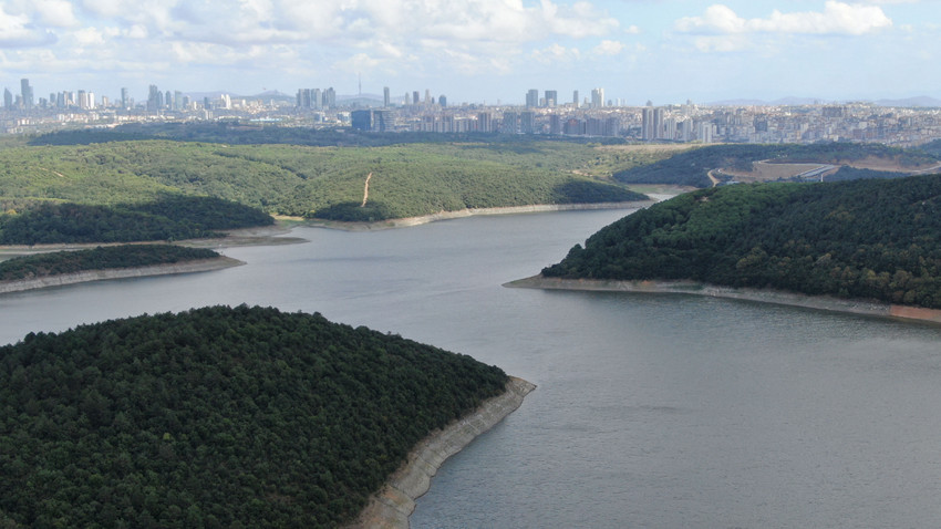 İstanbul'da barajlarda doluluk oranı yüzde 50'nin altına düştü