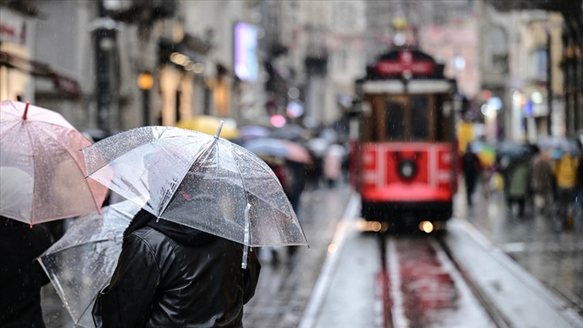 İstanbul, Kırklareli ve Tekirdağ için kuvvetli yağış uyarısı