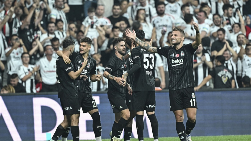 Lugano'yu 5 golle devirdi: Beşiktaş Avrupa Ligi'nde