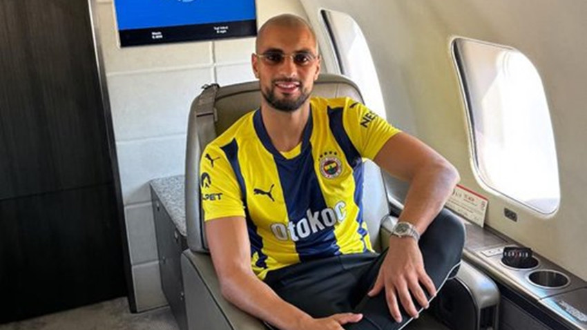 Fenerbahçe'nin yeni transferi Sofyan Amrabat İstanbul'da