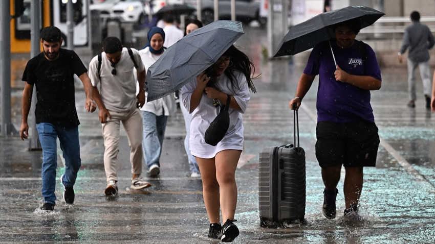 Meteoroloji saat verdi: Kuvvetli rüzgar ve yağış etkili olacak