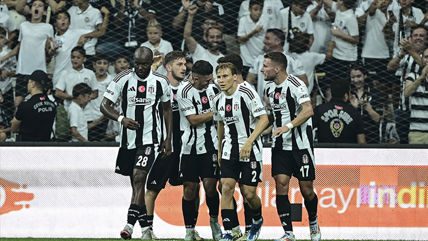 Beşiktaş'ın UEFA Avrupa Ligi kadrosu açıklandı