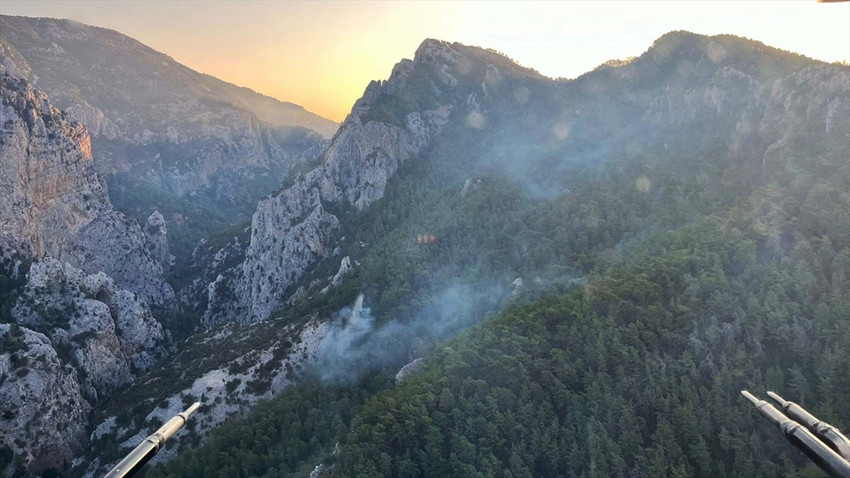 Muğla'daki orman yangını 3. gününde