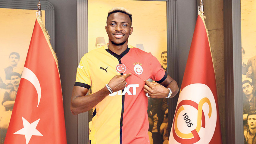 Galatasaray'da Victor Osimhen'in sol adalesinde zorlanma ve kanama tespit edildi