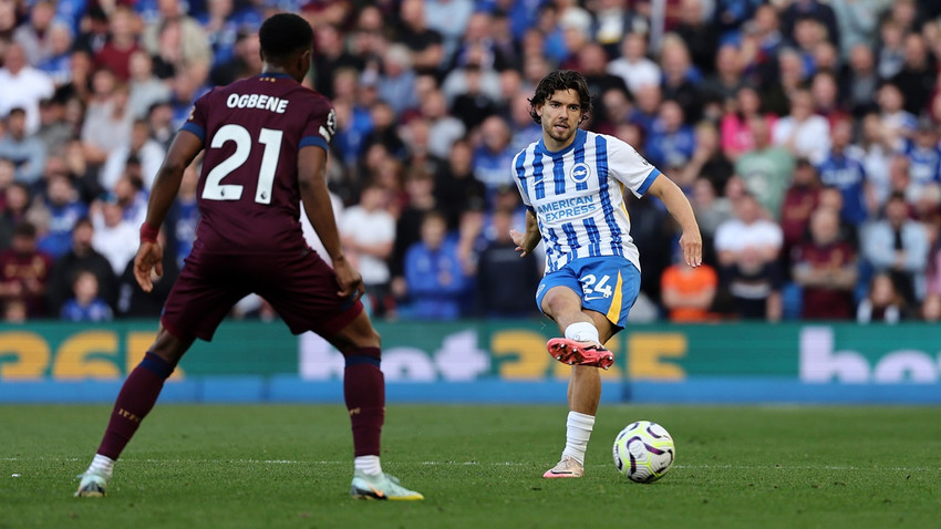 Ferdi Kadıoğlu, Brighton'da ilk maçına çıktı